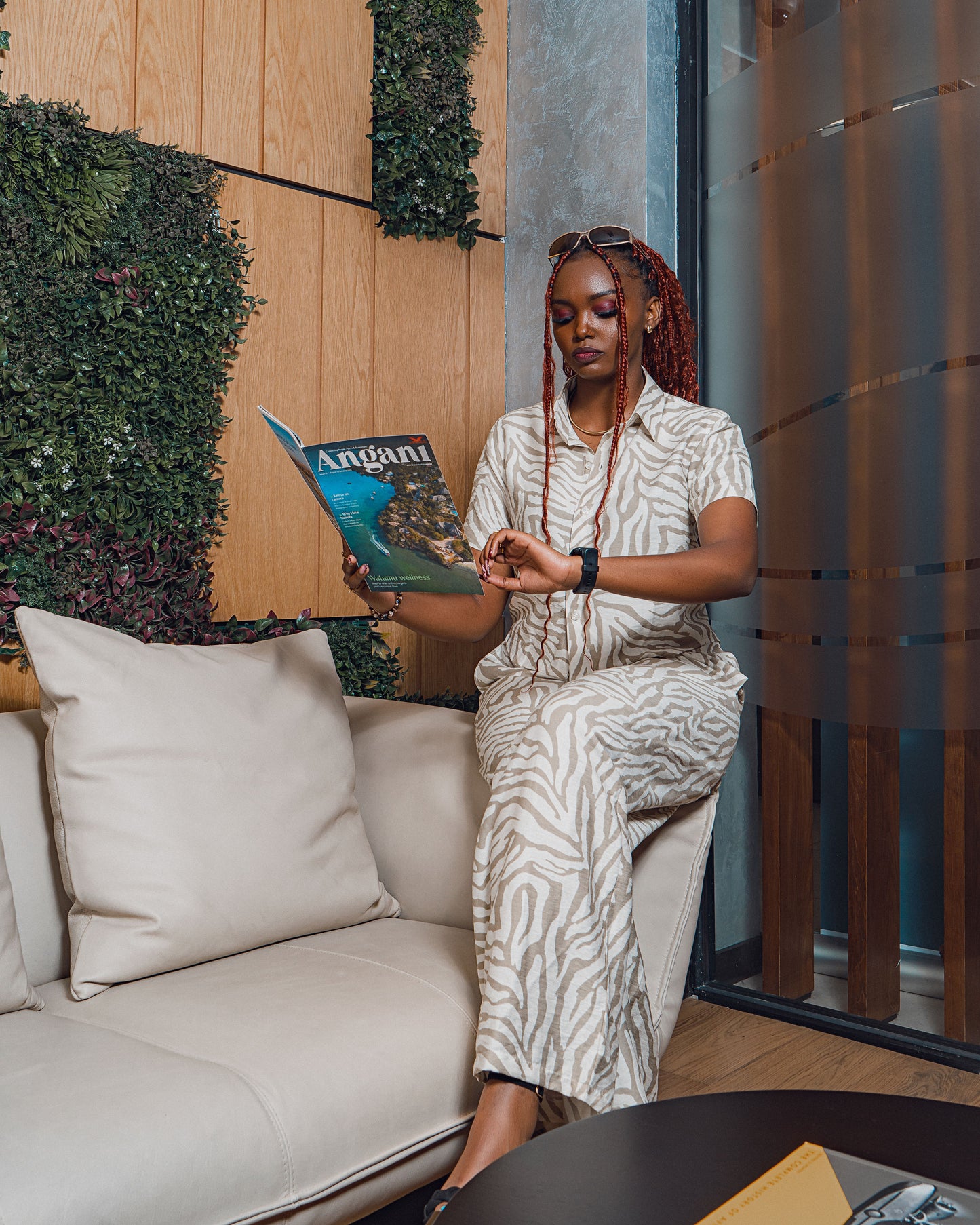 Tangawizi Cropped Shirt