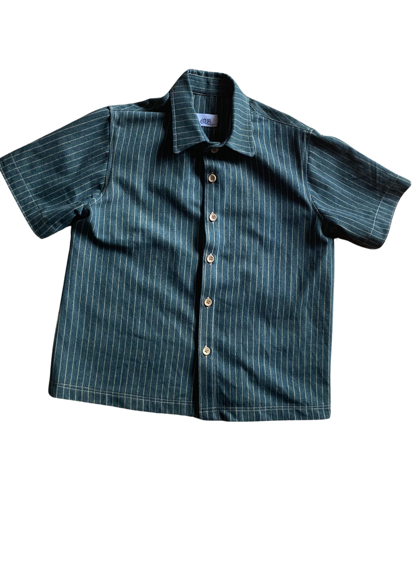 Striped Denim Shirt