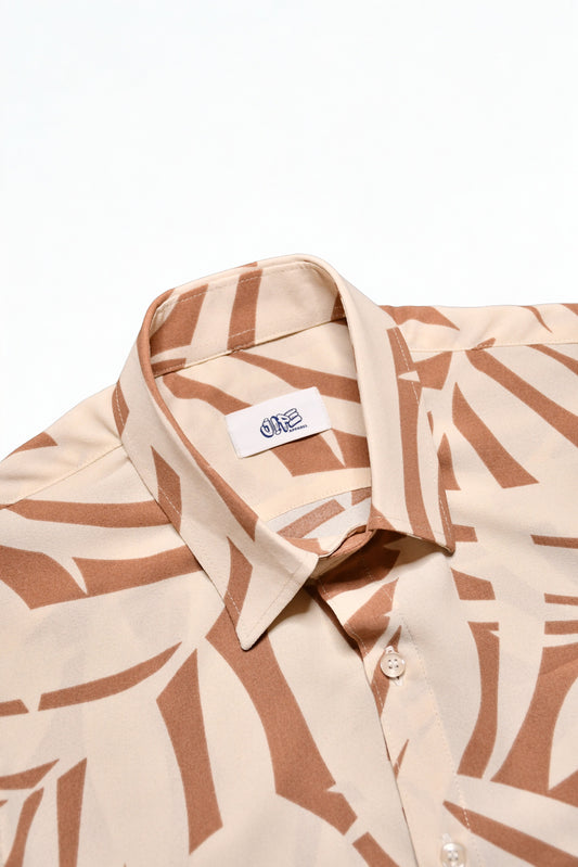 Tickle-me-Pink Cropped Shirt