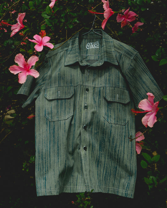 Aqua Denim Shirt