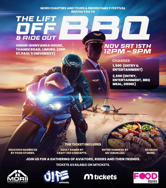The Lift Off & Ride Out BBQ